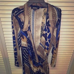 Glamour multi color dress